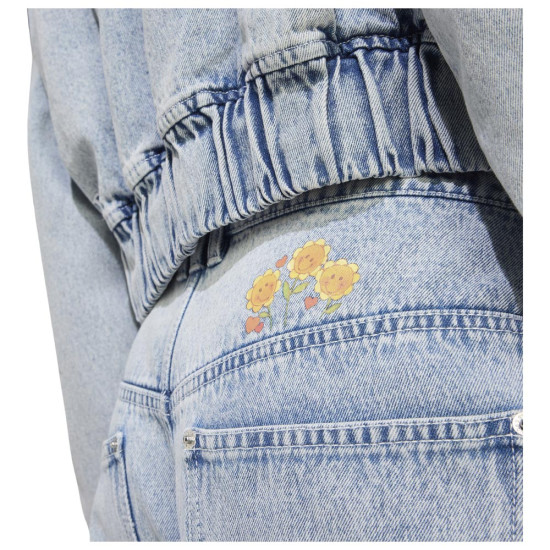 Adidas Γυναικείο παντελόνι Care Bears High Rise Wide Leg Denim Pants